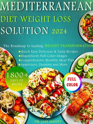 cover image of Mediterranean Diet Weight Loss Solution 2024
